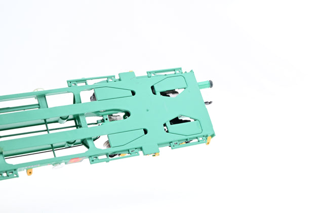 Bachmann OO Gauge 37-300 Intermodal Bogie Wagon w/ 45ft Swap-Body Containers 'ECS' - Boxed