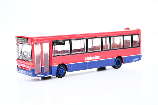 EFE 1:76 Scale 20601 Plaxton Pointer Dennis Dart Metroline Red Diecast Bus