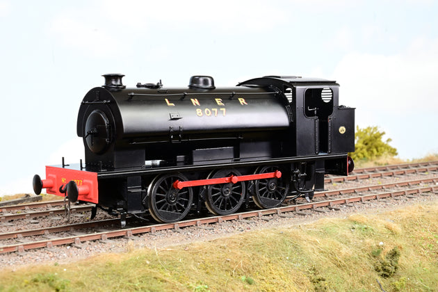 Sancheng O Gauge Riddles J94 Class 0-6-0T Saddle Tank LNER Black No.8077 - Boxed