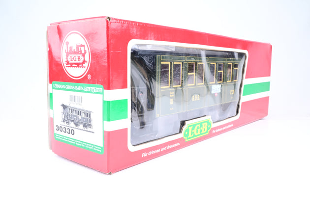LGB G Gauge 30330 Ballenberg 3rd Class Passenger Car - Boxed