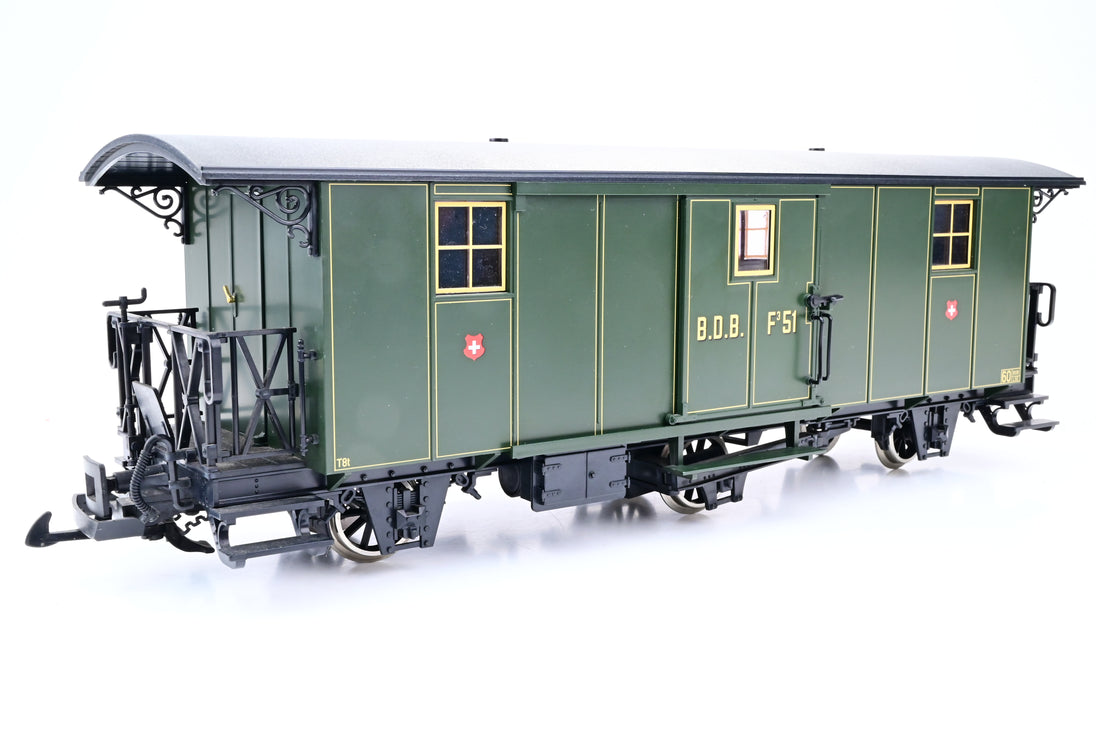 LGB G Gauge 40330 Ballenberg Luggage Car - Boxed