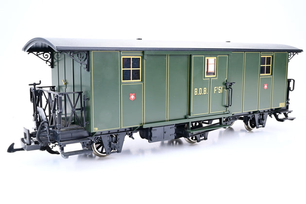 LGB G Gauge 40330 Ballenberg Luggage Car - Boxed