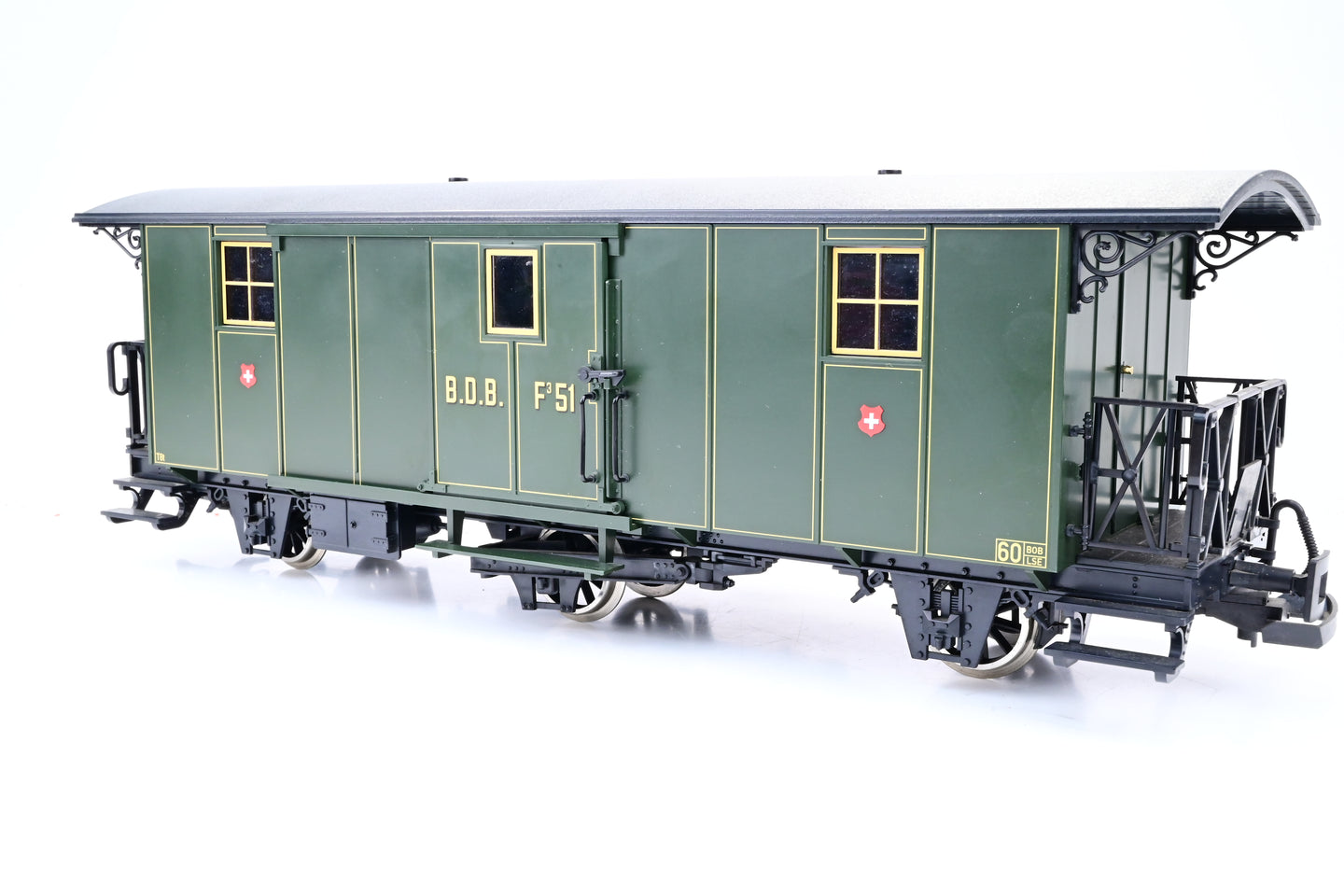LGB G Gauge 40330 Ballenberg Luggage Car - Boxed