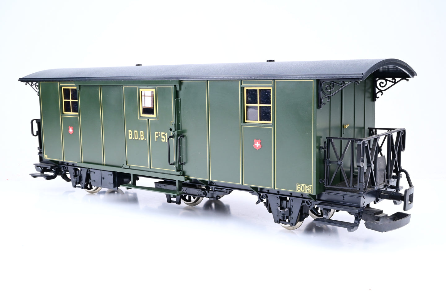 LGB G Gauge 40330 Ballenberg Luggage Car - Boxed