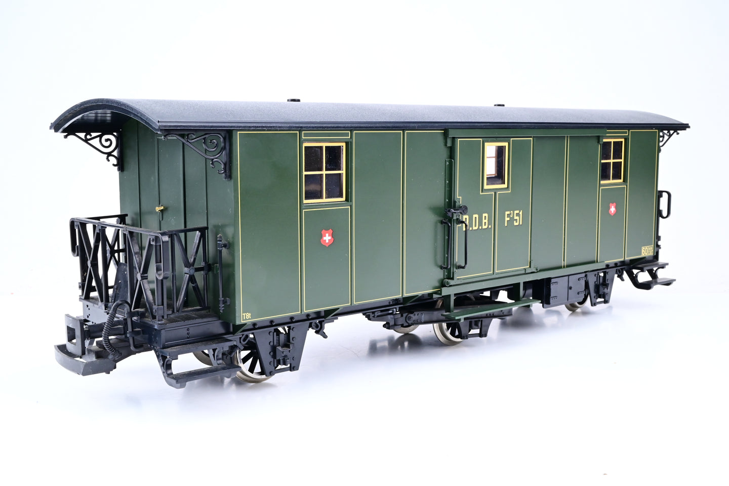 LGB G Gauge 40330 Ballenberg Luggage Car - Boxed