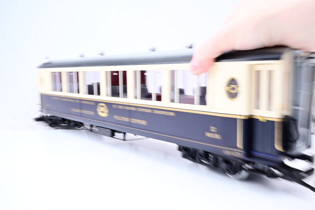 LGB G Gauge 32658 MOB CIWL 'Golden Mountain' Pullman Saloon Car No.AB4 103 - Boxed