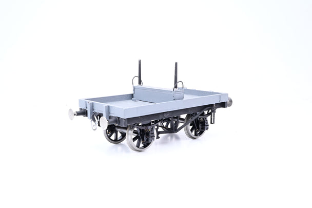 Kit Built Gauge 1 10mm Scale Pair of GWR 4-Wheel Bolster Wagons