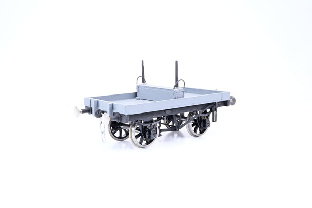 Kit Built Gauge 1 10mm Scale Pair of GWR 4-Wheel Bolster Wagons