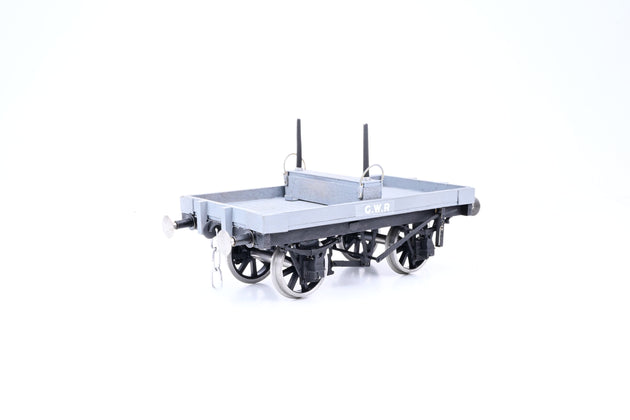 Kit Built Gauge 1 10mm Scale Pair of GWR 4-Wheel Bolster Wagons