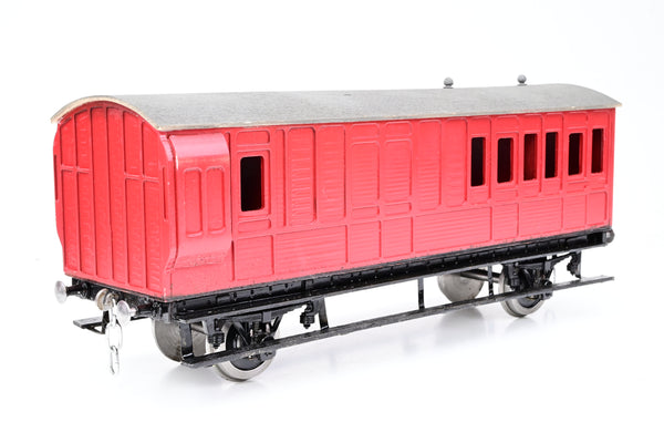 Kit Built Gauge 1 10mm Scale Rake of 3 4 Wheel Coaches - Unboxed