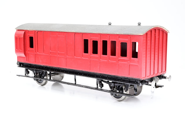 Kit Built Gauge 1 10mm Scale Rake of 3 4 Wheel Coaches - Unboxed