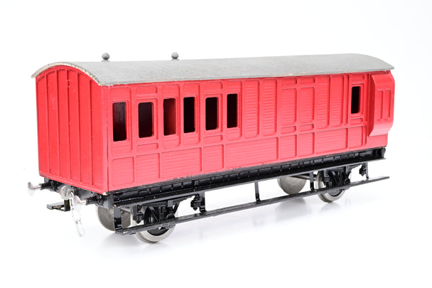 Kit Built Gauge 1 10mm Scale Rake of 3 4 Wheel Coaches - Unboxed