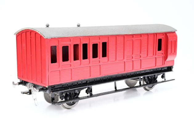 Kit Built Gauge 1 10mm Scale Rake of 3 4 Wheel Coaches - Unboxed