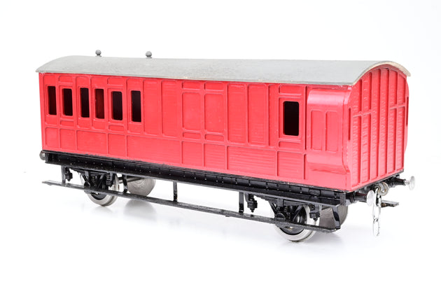 Kit Built Gauge 1 10mm Scale Rake of 3 4 Wheel Coaches - Unboxed