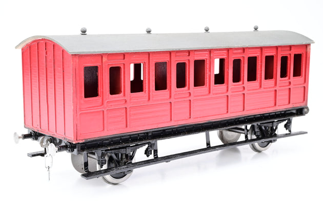 Kit Built Gauge 1 10mm Scale Rake of 3 4 Wheel Coaches - Unboxed