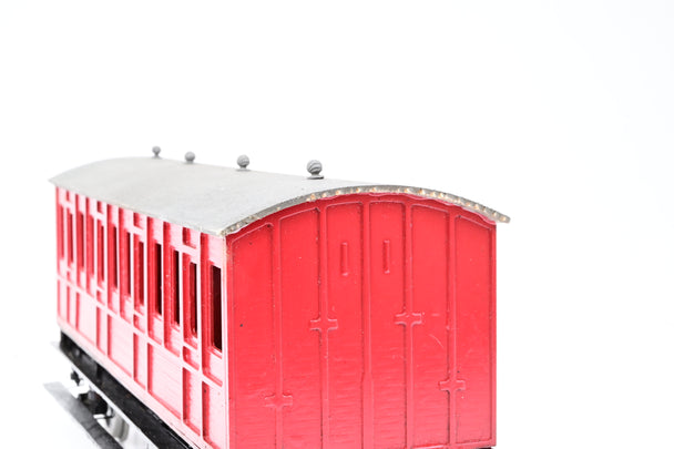 Kit Built Gauge 1 10mm Scale Rake of 3 4 Wheel Coaches - Unboxed