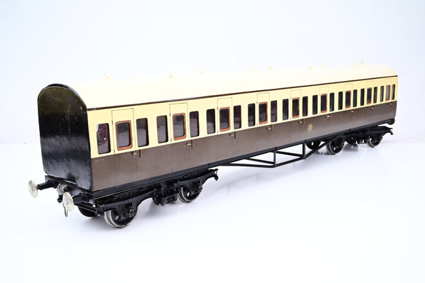 Kit Built Gauge 1 10mm Scale Rake of 4 GWR Suburban Coaches - Boxed