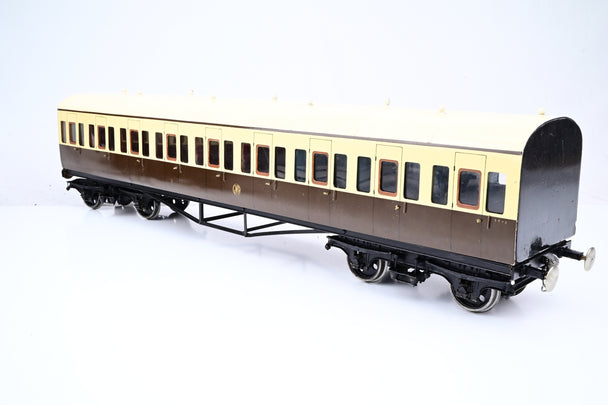 Kit Built Gauge 1 10mm Scale Rake of 4 GWR Suburban Coaches - Boxed