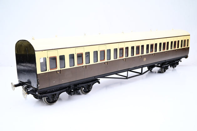 Kit Built Gauge 1 10mm Scale Rake of 4 GWR Suburban Coaches - Boxed