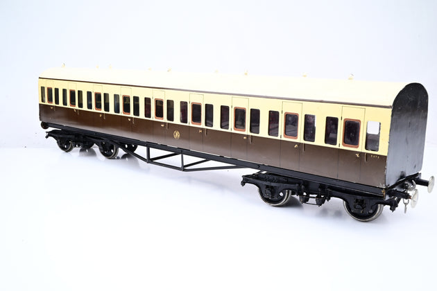 Kit Built Gauge 1 10mm Scale Rake of 4 GWR Suburban Coaches - Boxed