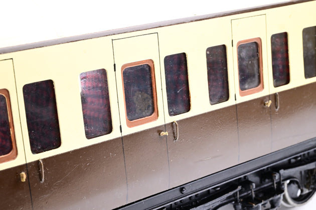 Kit Built Gauge 1 10mm Scale Rake of 4 GWR Suburban Coaches - Boxed