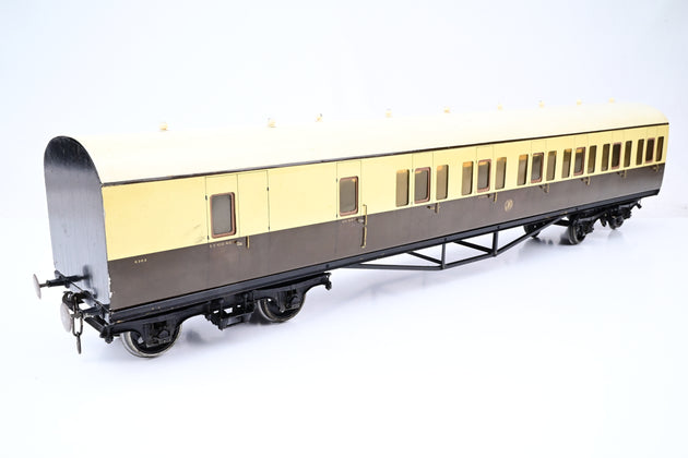 Kit Built Gauge 1 10mm Scale Rake of 4 GWR Suburban Coaches - Boxed