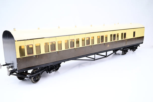 Kit Built Gauge 1 10mm Scale Rake of 4 GWR Suburban Coaches - Boxed