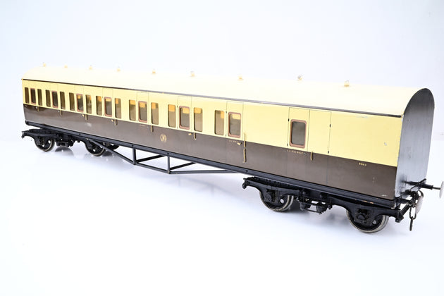 Kit Built Gauge 1 10mm Scale Rake of 4 GWR Suburban Coaches - Boxed