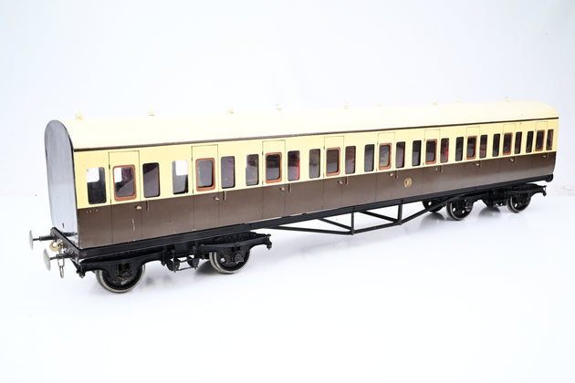 Kit Built Gauge 1 10mm Scale Rake of 4 GWR Suburban Coaches - Boxed