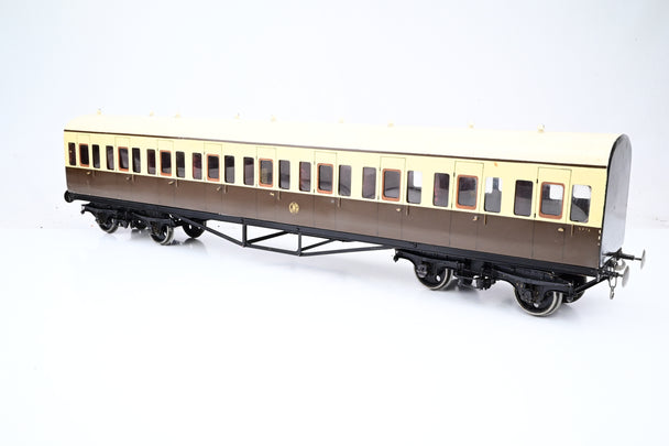 Kit Built Gauge 1 10mm Scale Rake of 4 GWR Suburban Coaches - Boxed