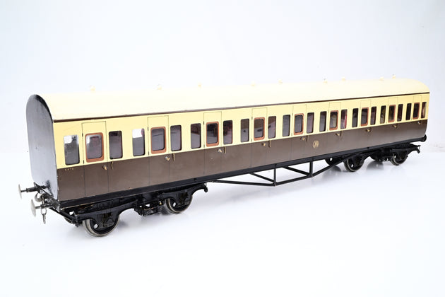 Kit Built Gauge 1 10mm Scale Rake of 4 GWR Suburban Coaches - Boxed
