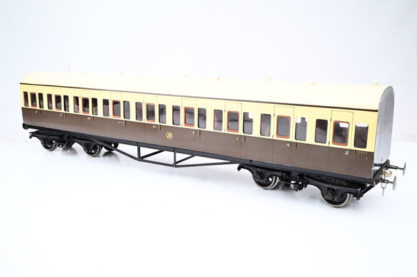 Kit Built Gauge 1 10mm Scale Rake of 4 GWR Suburban Coaches - Boxed