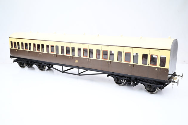 Kit Built Gauge 1 10mm Scale Rake of 4 GWR Suburban Coaches - Boxed