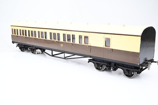 Kit Built Gauge 1 10mm Scale Rake of 4 GWR Suburban Coaches - Boxed
