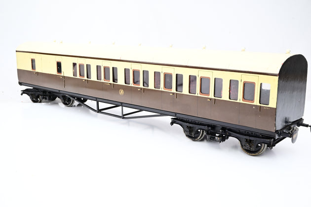 Kit Built Gauge 1 10mm Scale Rake of 4 GWR Suburban Coaches - Boxed