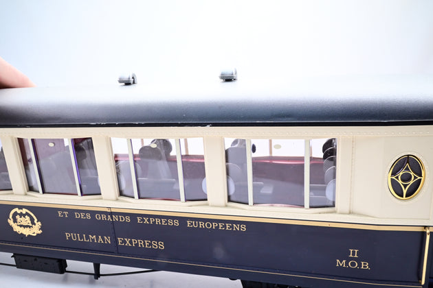 LGB G Gauge 32658 MOB CIWL 'Golden Mountain' Pullman Saloon Car No.AB4 103 - Boxed