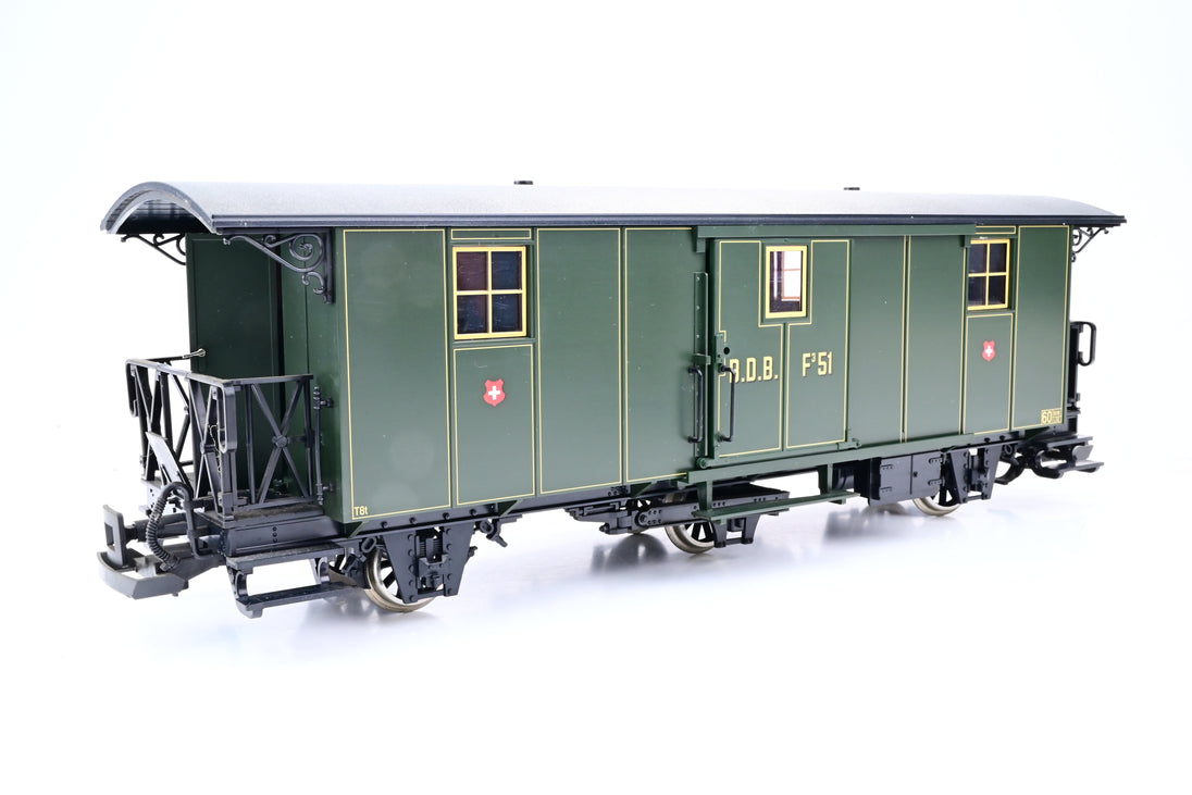 LGB G Gauge 40330 Ballenberg Luggage Car - Boxed