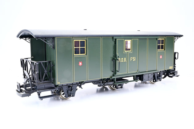LGB G Gauge 40330 Ballenberg Luggage Car - Boxed