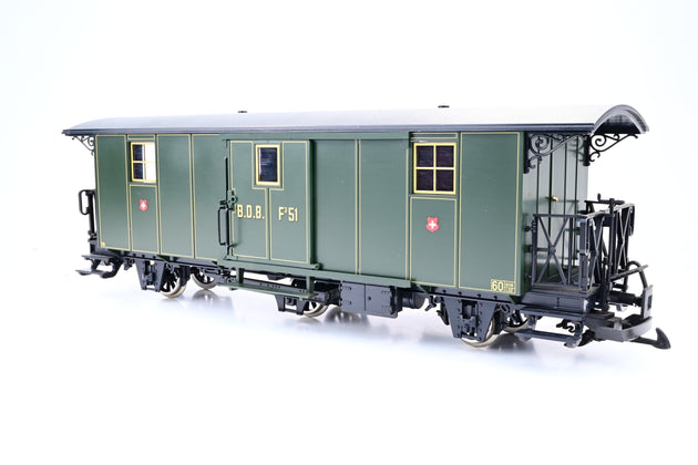 LGB G Gauge 40330 Ballenberg Luggage Car - Boxed