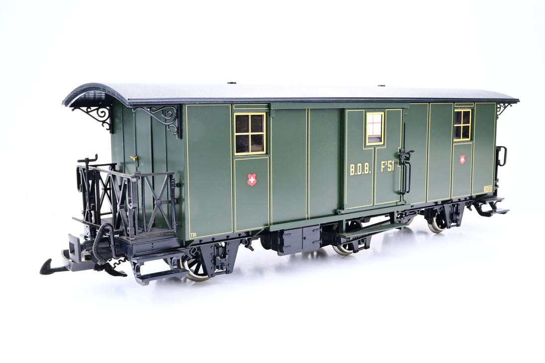 LGB G Gauge 40330 Ballenberg Luggage Car - Boxed