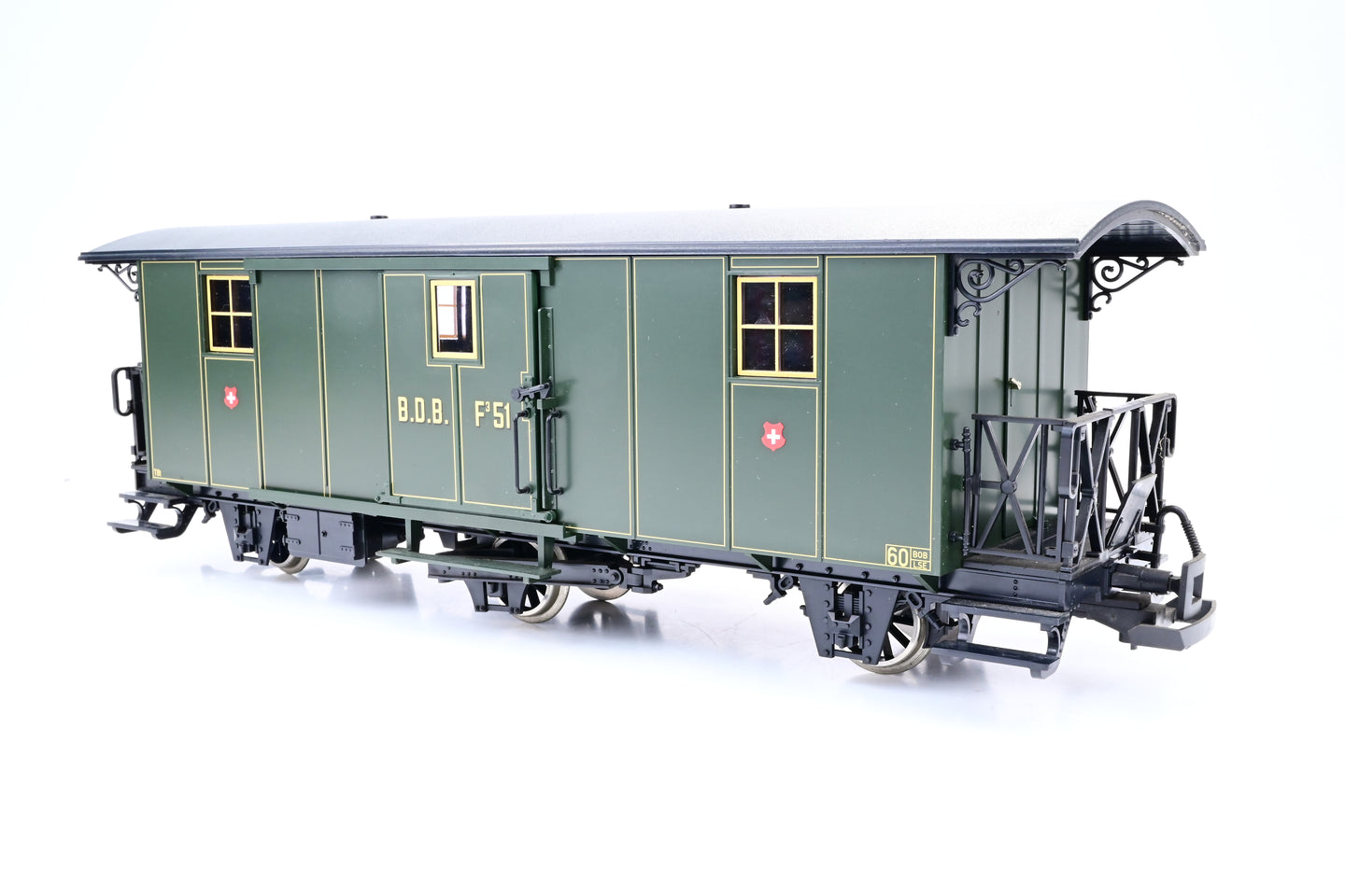 LGB G Gauge 40330 Ballenberg Luggage Car - Boxed
