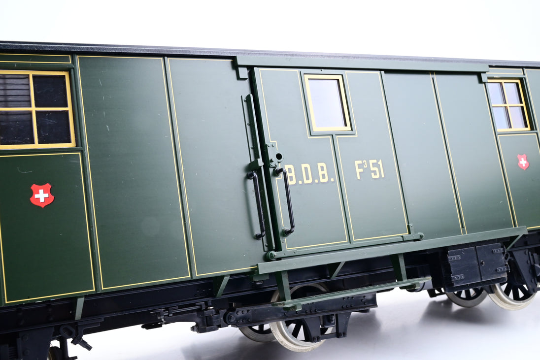 LGB G Gauge 40330 Ballenberg Luggage Car - Boxed