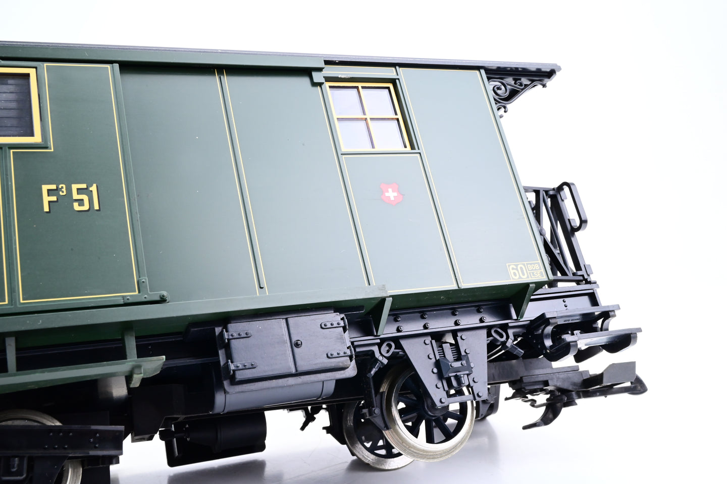 LGB G Gauge 40330 Ballenberg Luggage Car - Boxed
