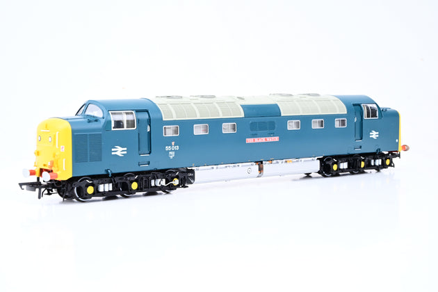 Accurascale OO Gauge ACC2786 BR Blue Class 55 No.55013 'The Black Watch' - DCC Sound, Boxed