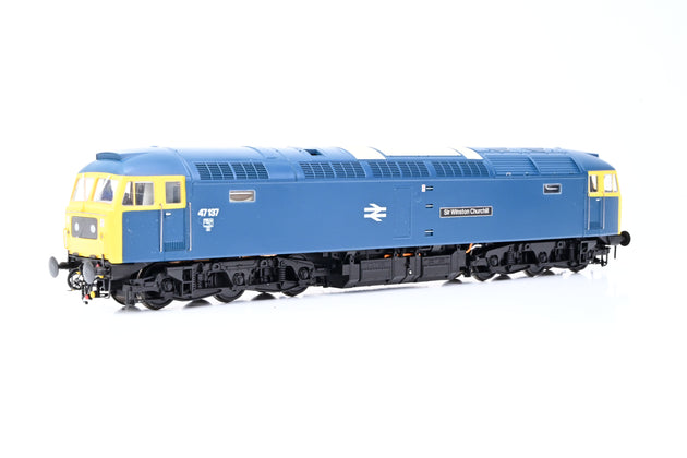 Heljan OO Gauge 4712 BR Blue Class 47/0 No.47137 - DCC Sound, Boxed