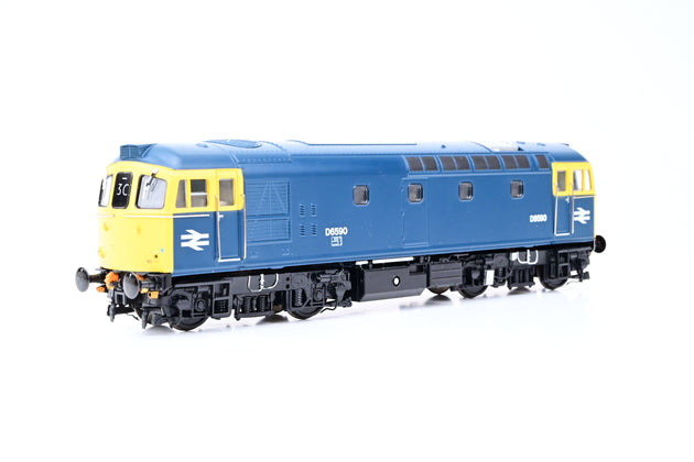 Heljan OO Gauge 3377 BR Blue Class 33/2 No.6590 - DCC Sound, Boxed