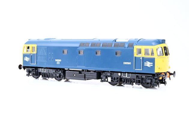 Heljan OO Gauge 3377 BR Blue Class 33/2 No.6590 - DCC Sound, Boxed