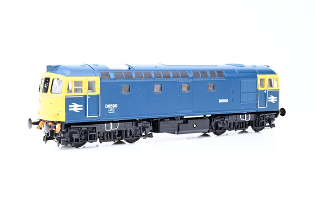 Heljan OO Gauge 3377 BR Blue Class 33/2 No.6590 - DCC Sound, Boxed