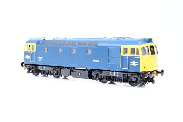Heljan OO Gauge 3377 BR Blue Class 33/2 No.6590 - DCC Sound, Boxed