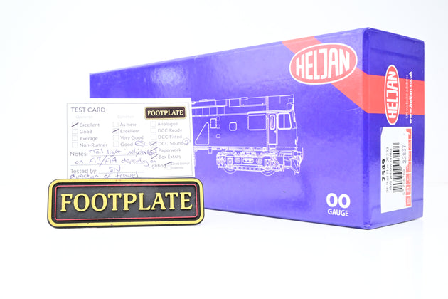 Heljan OO Gauge 2549 BR Blue Class 25 No.25323 - DCC Sound, Boxed